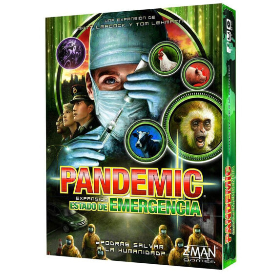 Настольная игра Z-Man Games Пандемия Estado De Emergencia