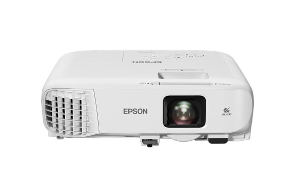 Проектор Epson EB-982W LCD с разрешением 1,280x800, яркостью 4,200 Ансилумен и контрастностью 16,000:1.