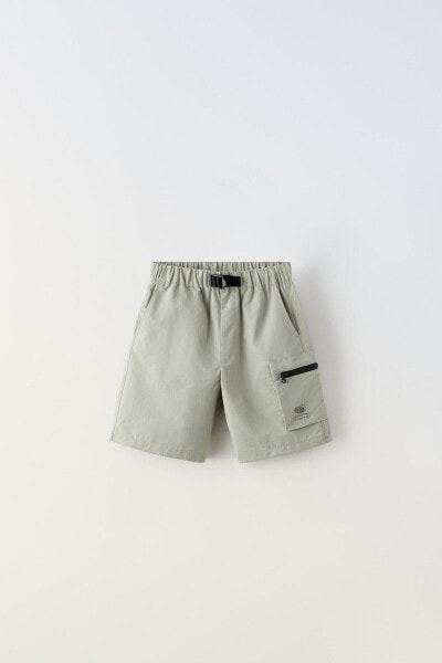 Technical bermuda shorts