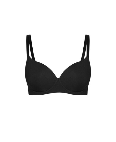 Plus Size Smooth & Chic Cotton T-Shirt Bra