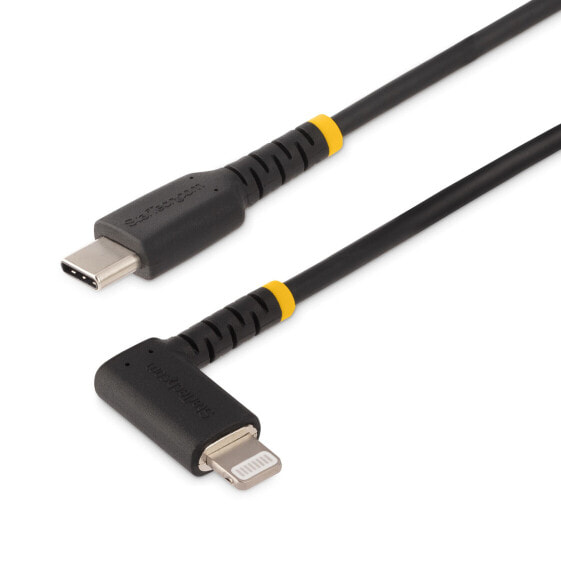 StarTech.com RUSB2CLTMM2MR - Black - USB C - Lightning - 2 m - Male - Male