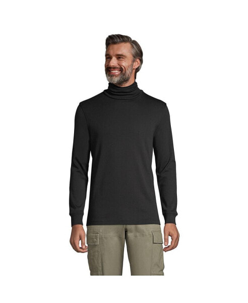 Men's Super Soft Supima Turtleneck T-Shirt