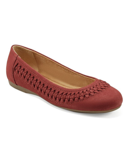 Women's Jett Woven Round Toe Slip-on Dress Flats