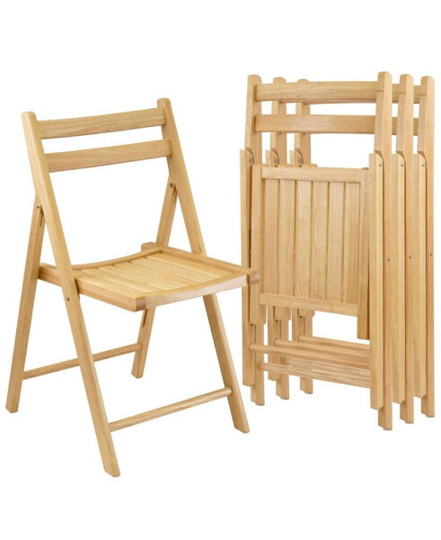 Robin 4-Piece Folding Chair Set