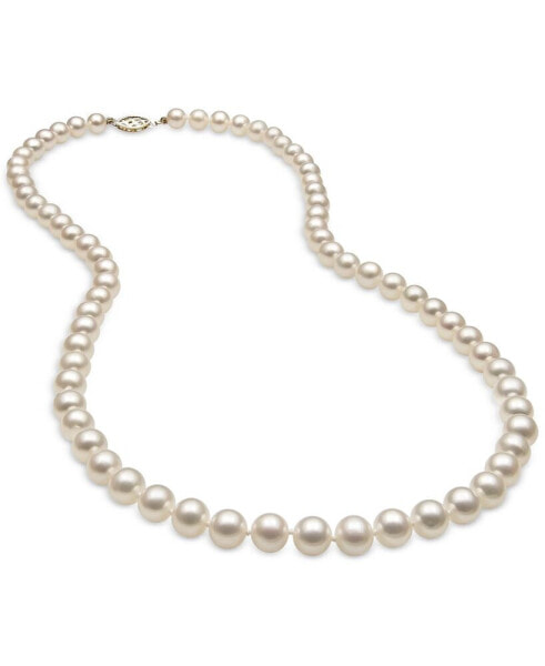 Belle de Mer cultured Freshwater Pearl (6mm) Strand in 14k Gold, 20"