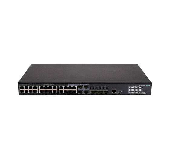 HPE FlexNetwork 5140 24G PoE+ 4SFP+ EI - Managed - L3 - Gigabit Ethernet (10/100/1000) - Power over Ethernet (PoE) - Rack mounting - 1U