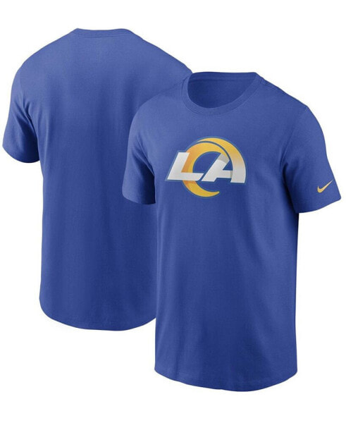 Men's Royal Los Angeles Rams Primary Logo T-shirt