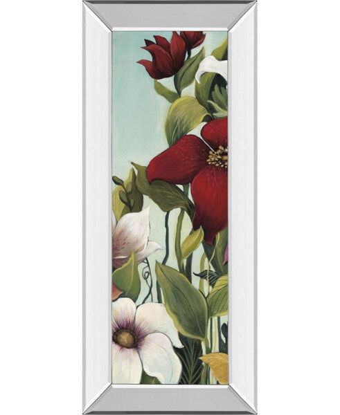 Efflorescence by Maja Mirror Framed Print Wall Art - 18" x 42"