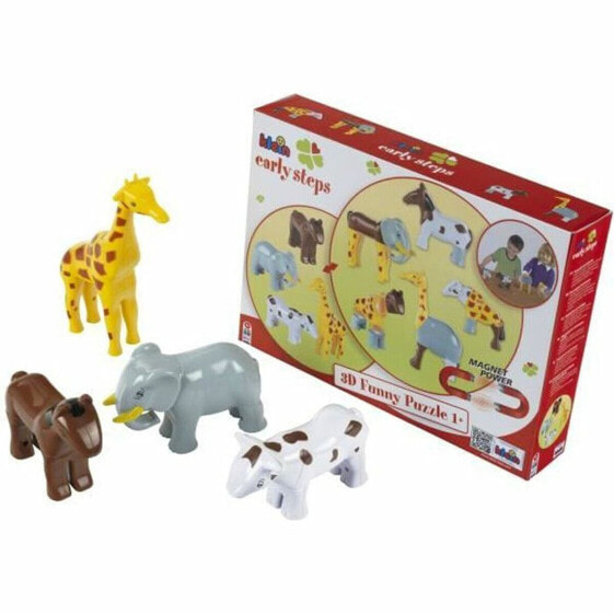 3D Puzzle Klein Animals Magnetic 16 Pieces