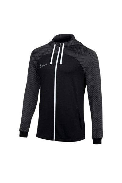 Спортивная толстовка Nike Dh8768 M Nk Df Strk Hd Trk Jkt K - черно-серая