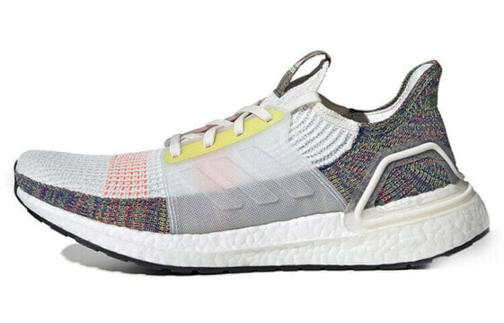 adidas Ultraboost 19 Pride 防滑耐磨 低帮 跑步鞋 男女同款 灰 彩虹 / Кроссовки Adidas Ultraboost 19 EF3675