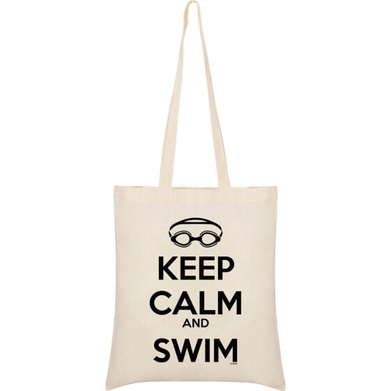KRUSKIS Keep Calm And Swim Tote Bag