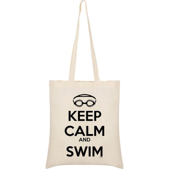 KRUSKIS Keep Calm And Swim Tote Bag