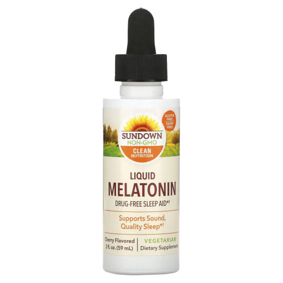 Liquid Melatonin, Cherry, 2 fl oz (59 ml)