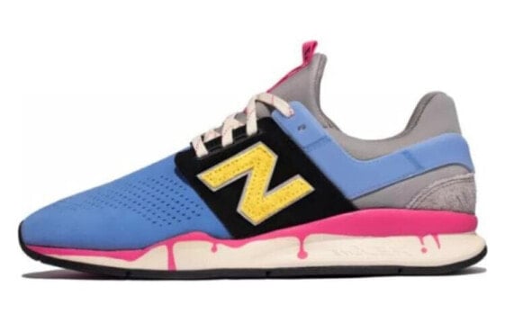 Мужские кроссовки New Balance 247 PHANTACI NB 247, голубые с жёлтым