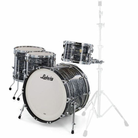 Ludwig Classic Maple 4pcs V. Black Oy