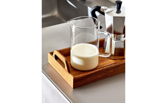 Borosilicate glass milk jug