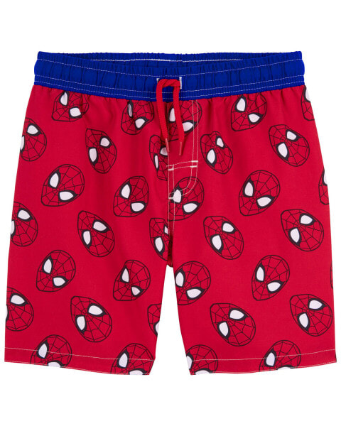 Kid Spider-Man Swim Trunks 12