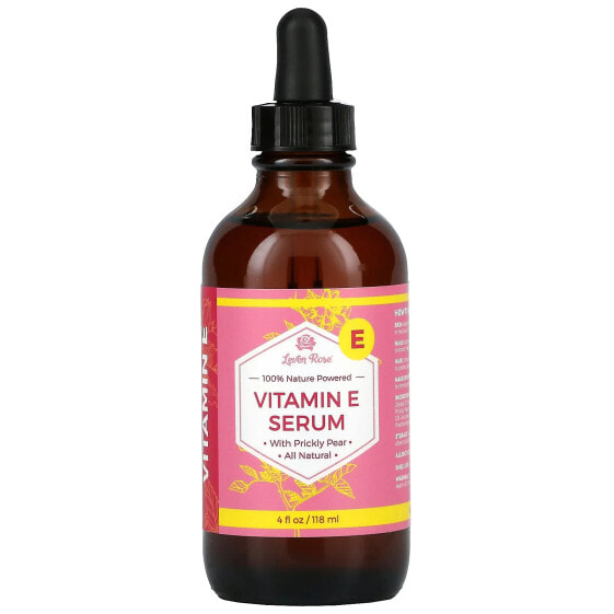 100% Nature Powered, Vitamin E Serum, 4 fl oz (118 ml)