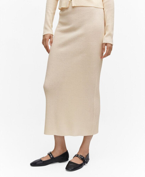 Women's Long Knitted Skirt