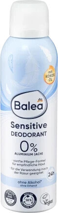 Deo Spray Deodorant Sensitive, 200 ml