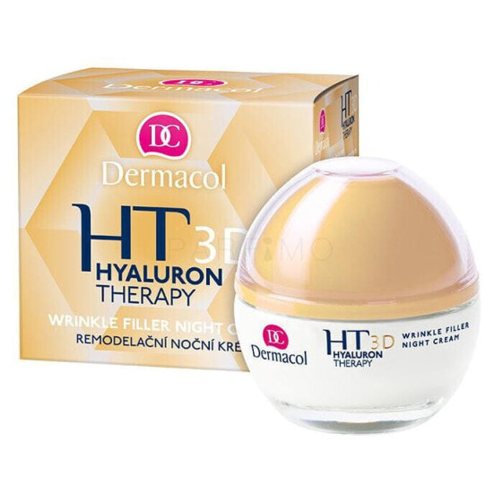 Dermacol 3D Hyaluron Therapy 50 ml nachtcreme Feine Linien & Falten für Frauen