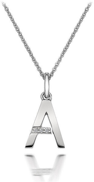 Hot Diamonds Micro A Classic DP401 Necklace (Chain, Pendant)