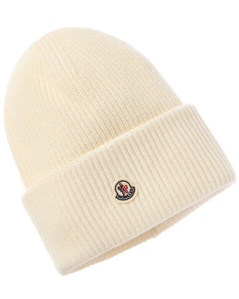 Moncler Wool Hat Women's White Os