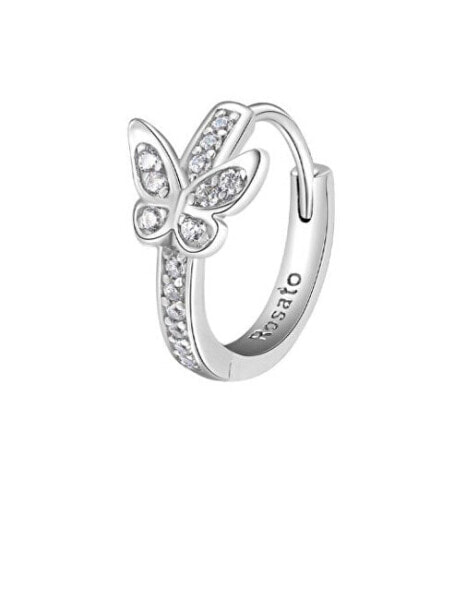 Silver single earrings Butterfly Storie RZO060R