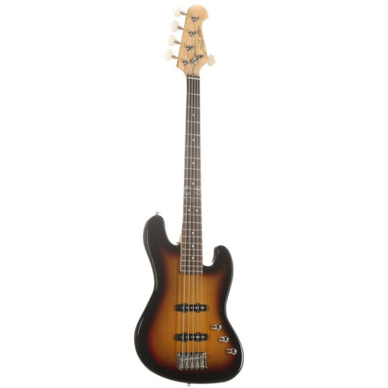 J & D JB/5 5-String Bass Sunburst