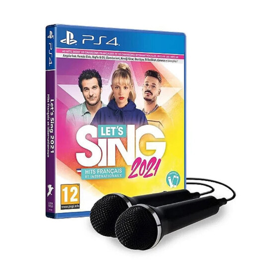 PLAYSTATION GAMES PS4 Let´s Sing 2021 - 2 Mic included (FR/Multi in game)