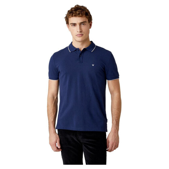 WRANGLER Piqué Short Sleeve Polo Shirt