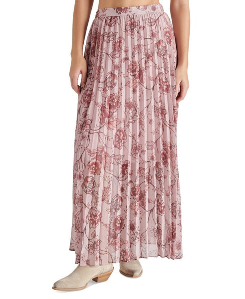 Women's Coppola Floral Pleated Maxi Skirt