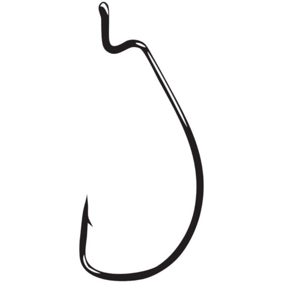 Gamakatsu Worm Hook, Size 2/0, Needle Point, Offset Shank, Extra Wide Gap, 25pk