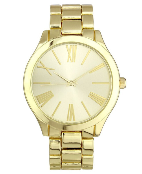 Women's Gold-Tone Bracelet Watch 42mm, Created for Macy's