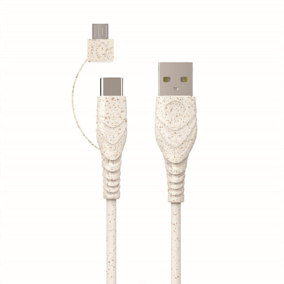 BIOnd USB-A to Type-C+Micro 3A 1.2M - Cable - Digital
