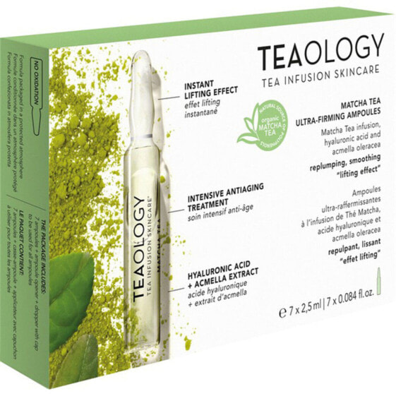 Ампулы с эффектом лифтинга Teaology Matcha Tea матча чай 7 ml (7 x 2,5 ml)