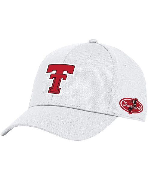 Men's White Texas Tech Red Raiders Special Game Blitzing Iso-Chill Adjustable Hat