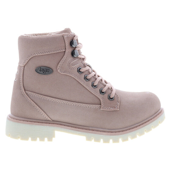 Lugz Mantle HI WMANTLHE-6854 Womens Pink Synthetic Casual Dress Boots