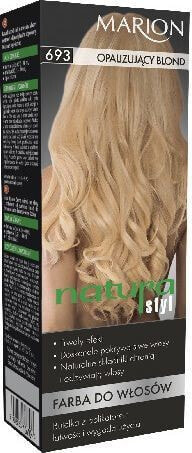 Фарба для волос Marion Natura Styl номер 693 опалесцентно-блондовая (78693)