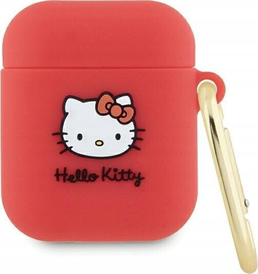 Sourcing Hello Kitty HKAP23DKHSF Airpods Pro 2 (2022/2023) cover fuchsia/fuschia Silicone 3D Kitty Head