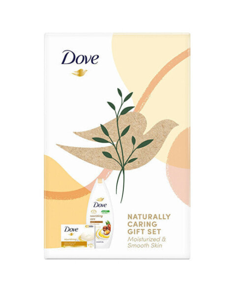 Набор для ухода за телом Dove Nourish Care - Гель для душа и Крем-бар 100 г - Красота, Уход за телом, Наборы по уходу за телом