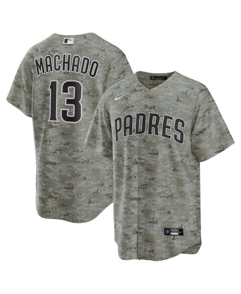 Футболка Nike мужская Manny Machado Camo San Diego Padres USMC Alternate Replica Player Jersey