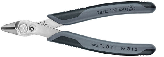 KNIPEX Super Knips XL ESD - Wire cutting pliers - 1.23 cm - 9.2 mm - 2.1 mm - 9.2 mm - Electrostatic Discharge (ESD) protection