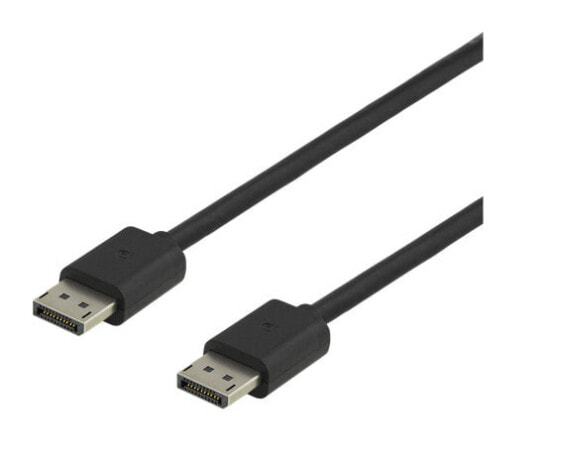 Deltaco DP8K-1010 - 1 m - DisplayPort - DisplayPort - Male - Male - 7680 x 4320 pixels