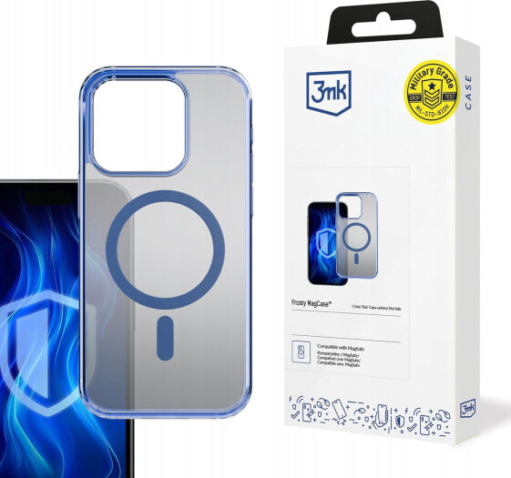 3MK 3MK Frosty MagCase iPhone 15 Pro Max niebieski/blue