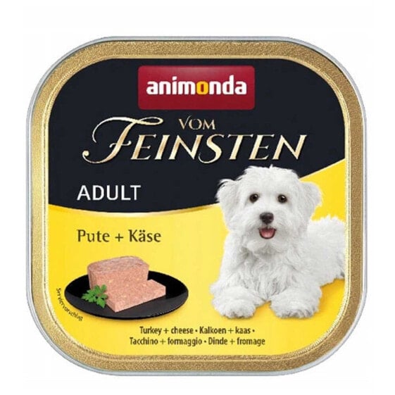 ANIMONDA Vom Feinsten Light Lunch Turkey Cheese 150g Wet Dog Food