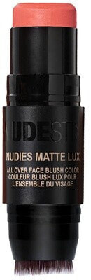 Nudies Matte Lux All Over Face Blush Color Juicy Melons