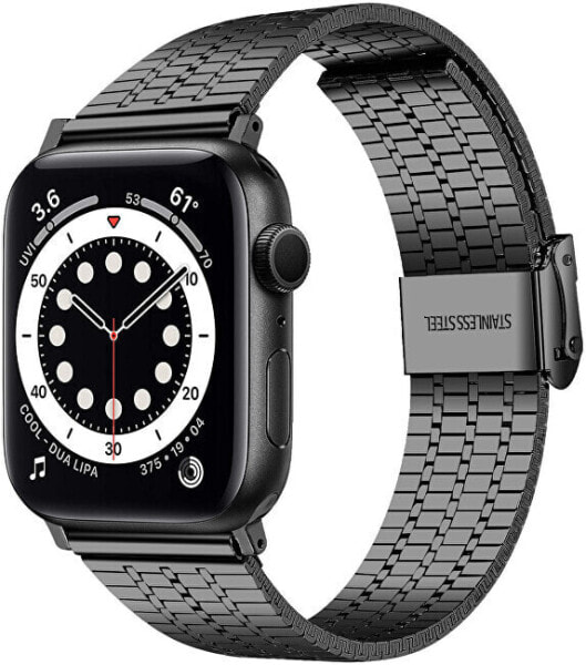 Ремешок 4wrist Milánský tah pro Apple Watch Black