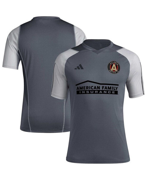 Футболка для тренировок adidas Мужская серого цвета Atlanta United FC 2023 On-Field Training Jersey